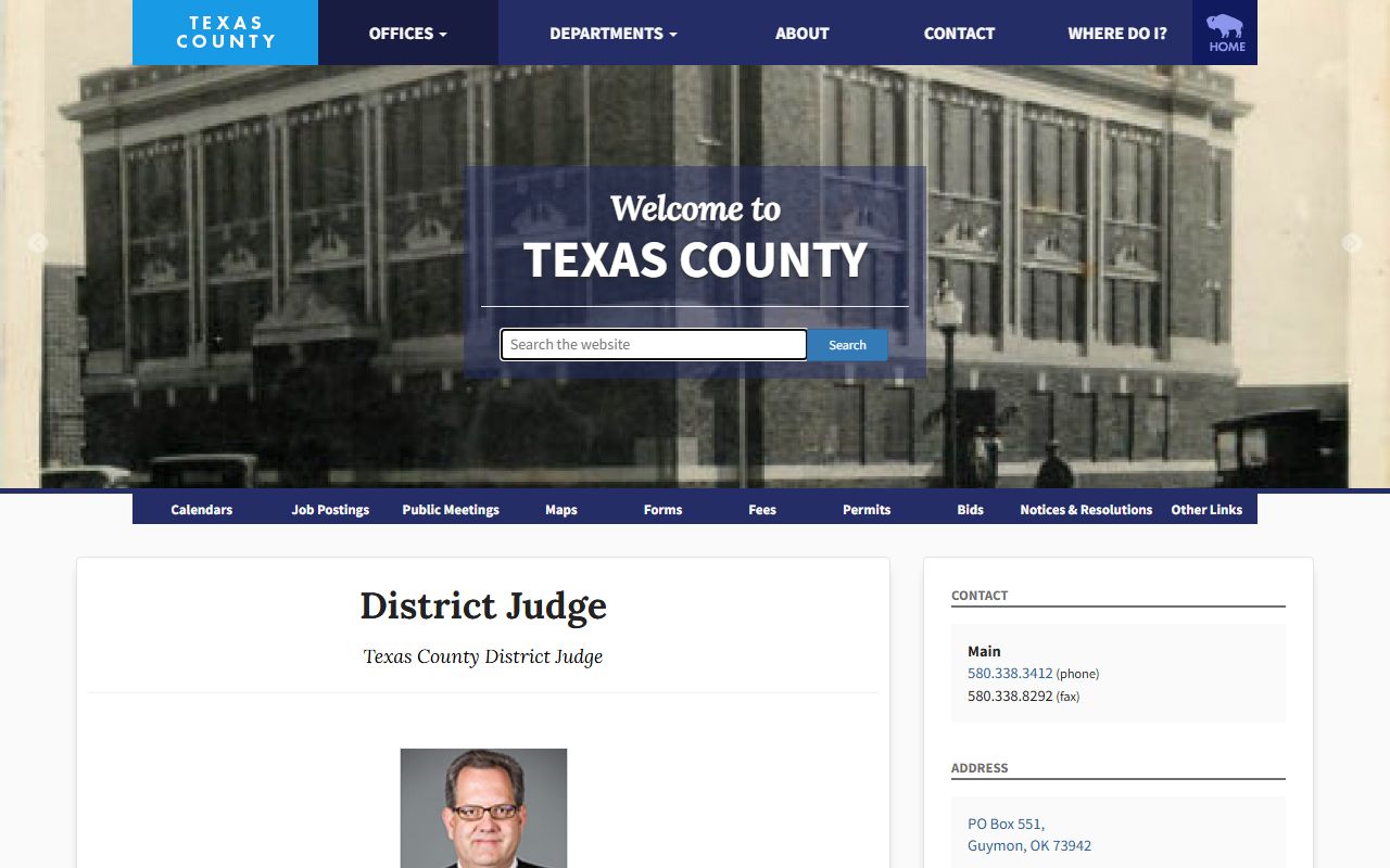 Texas County Court Clerk District Court records